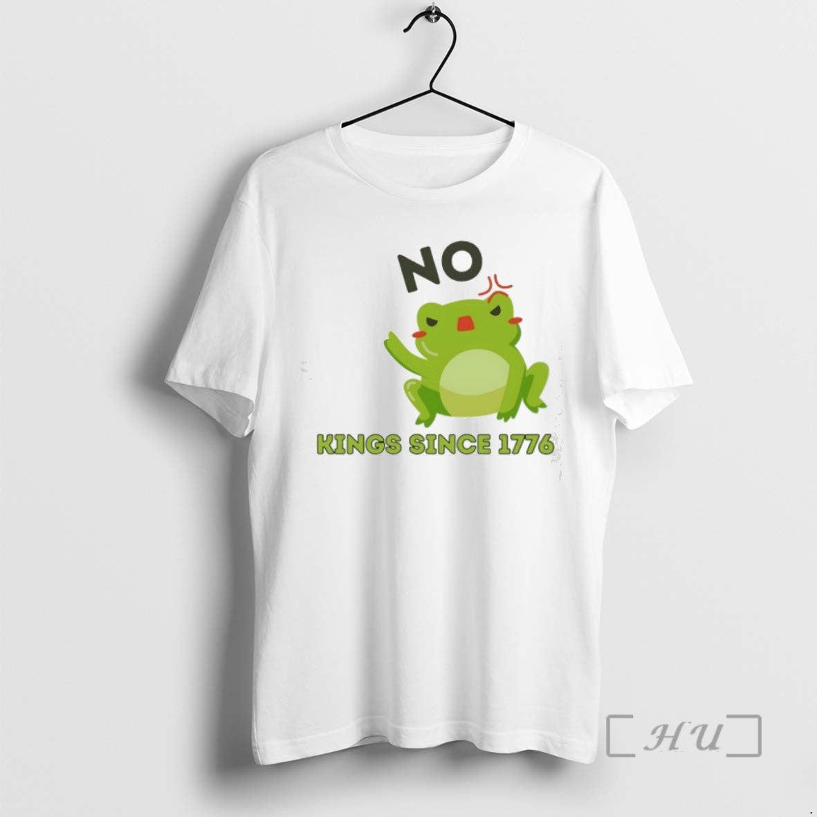 Limited Edition Frog Say No Kings Since 1776 Tee Shirt Sweater