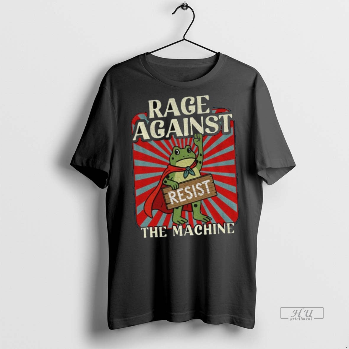 Limited Edition Frogs Portland Resist Rage Against The Machine Meme Tee Shirt Sweater