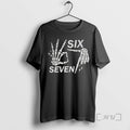 Limited Edition Funny Halloween Bones 6 7 Meme Tee Shirt Sweater