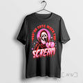 Limited Edition Ghostface Scream Horror Movie Youre Cute When You Scream Tee Shirt Sweater