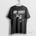 Limited Edition Giants Jaxson Dart Cam Skattebo Arm Hammer Tee Shirt Sweater