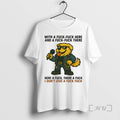 Limited Edition Golden Retriever With A Fuck Fuck Here And A Fuck Fuck There Tee