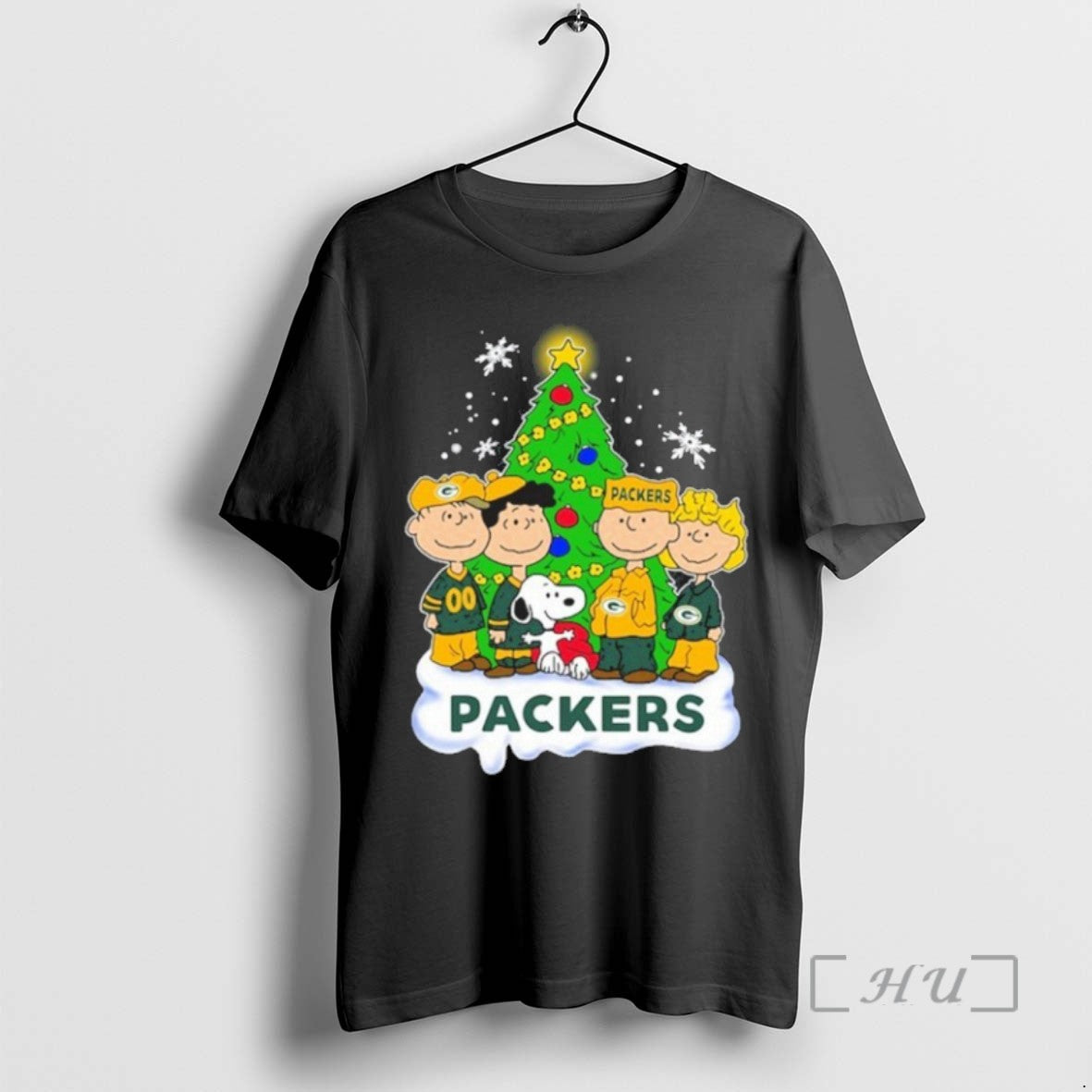 Limited Edition Green Bay Packers X The Peanuts Merry Christmas Tee Shirt Sweater