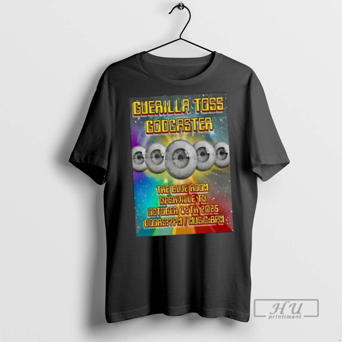 Limited Edition Guerilla Toss October 12 2025 Nashville Tour Long Sleve Graphic Tee Shirt