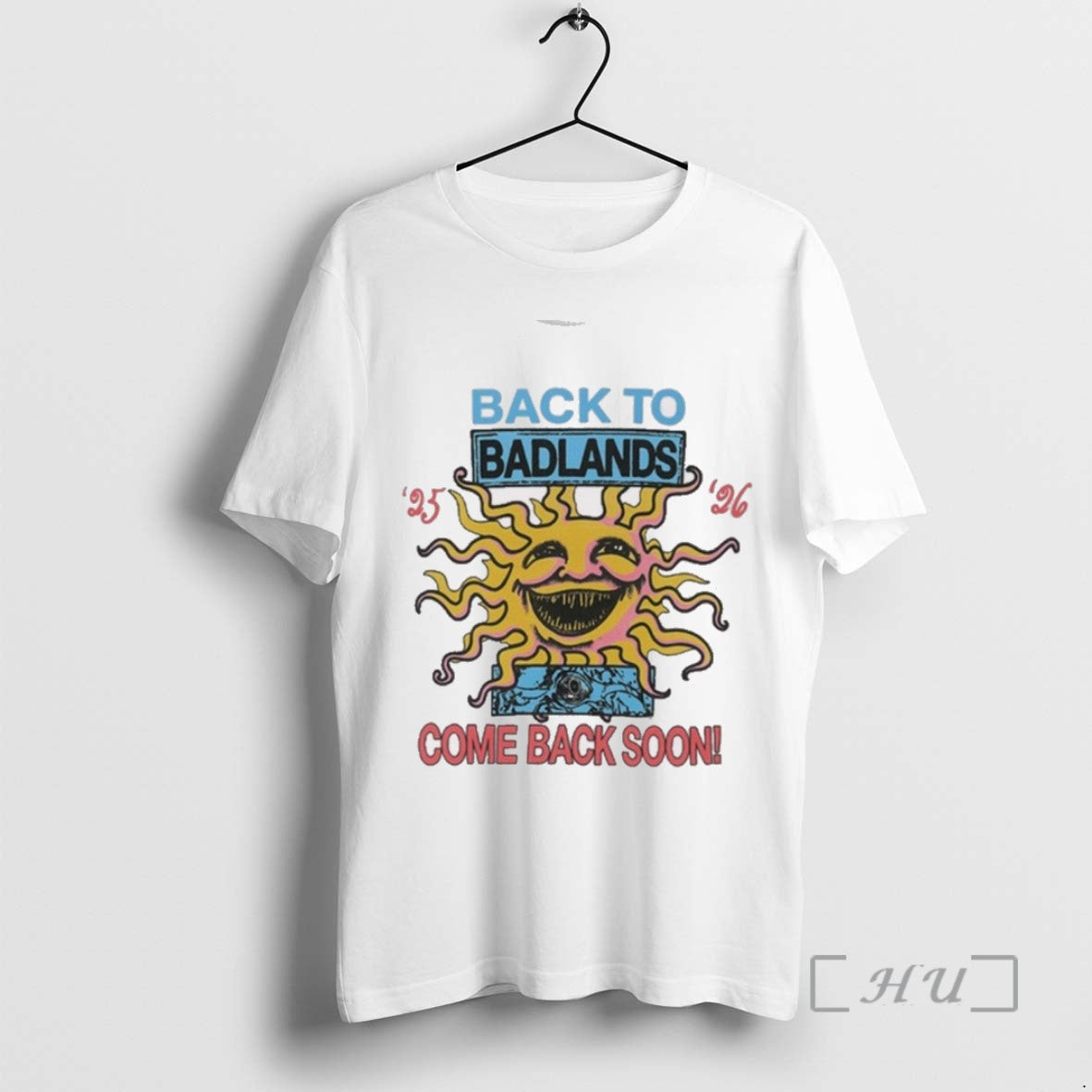 Limited Edition Halsey Back To Badlands Come Back Soon Tour 2025 2026 Tee Shirt Sweater
