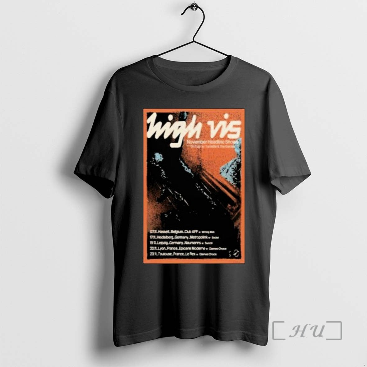 Limited Edition High Vis November Headline Shows 2025 Tee Shirt Sweater