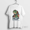 Limited Edition Hop Heros Of Portland Frog Graphic Tee Shirt Sweatshirt Hoodies