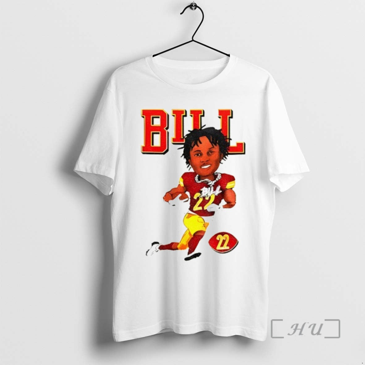 Limited Edition Jacory Bill Croskey Merritt 22 Washington Commander Football Tee Shirt Sweater