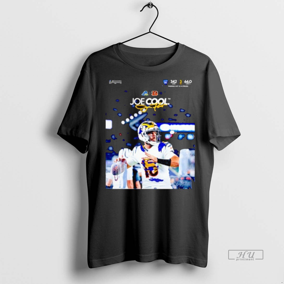 Limited Edition Joe Flacco Joe Cool Delaware Blue Hens X Cincinnati Benglas 2025