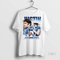 Limited Edition Justin Herbert Los Angeles Chargers Vintage Signature Tee Shirt Sweater