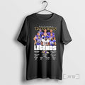Limited Edition Justin Tucker And Legends Baltimore Ravens Football Signature Tee Shirt Sweater