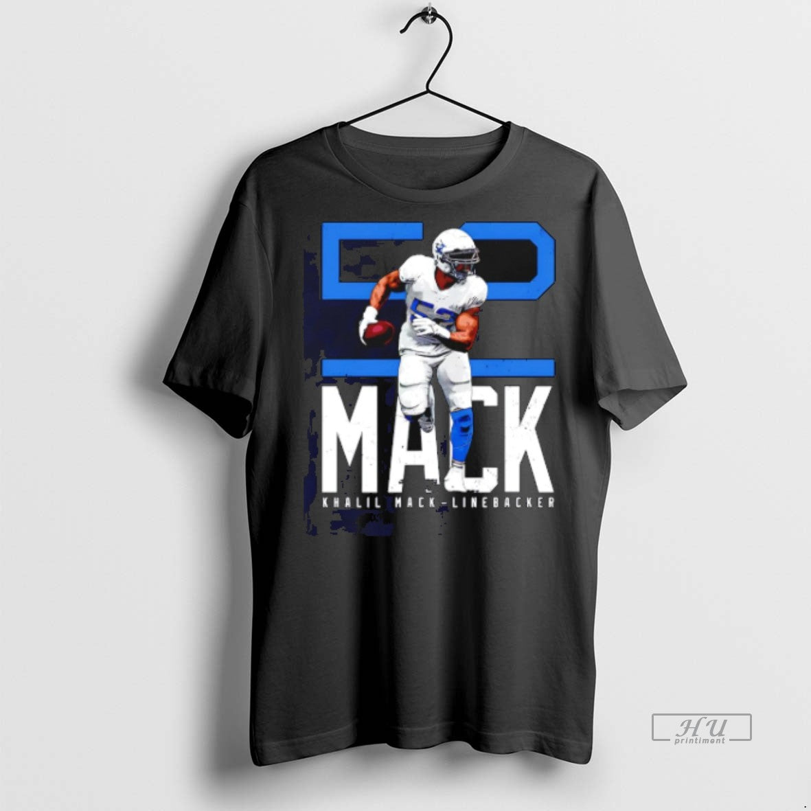 Limited Edition Khalil Mack Los Angeles Chargers Bold Number Tee Shirt Sweater