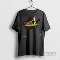 Limited Edition Kotoni Staggs Nrl Brisbane Broncos Whos Stuck Up Ornaments Graphic Tee Shirt