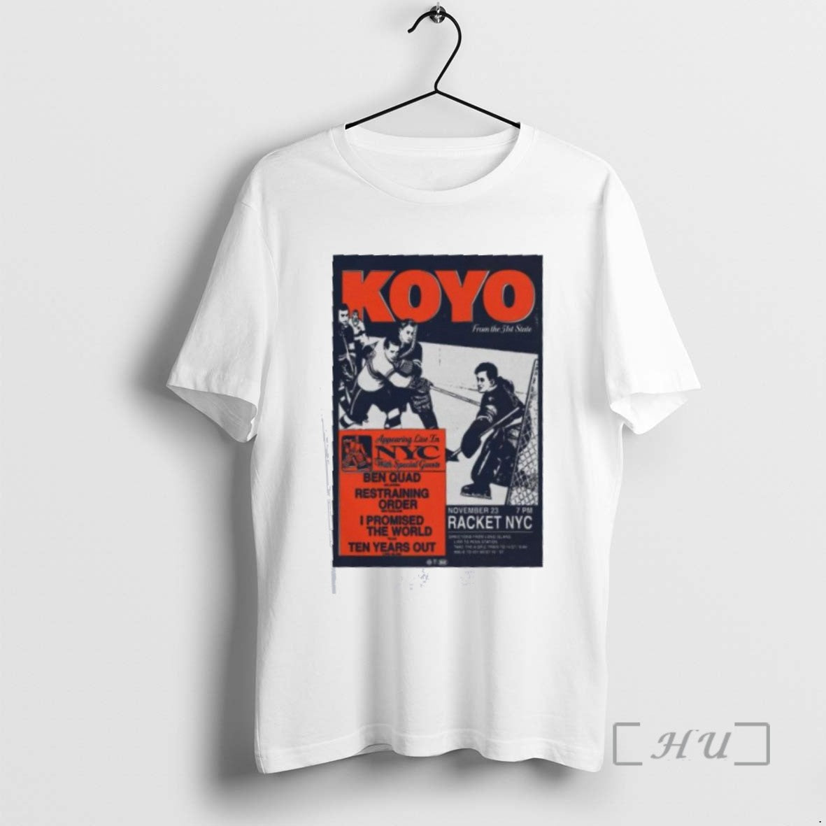 Limited Edition Koyo Tour Racket Nyc In New York November 23 2025 Tee Shirt Sweater
