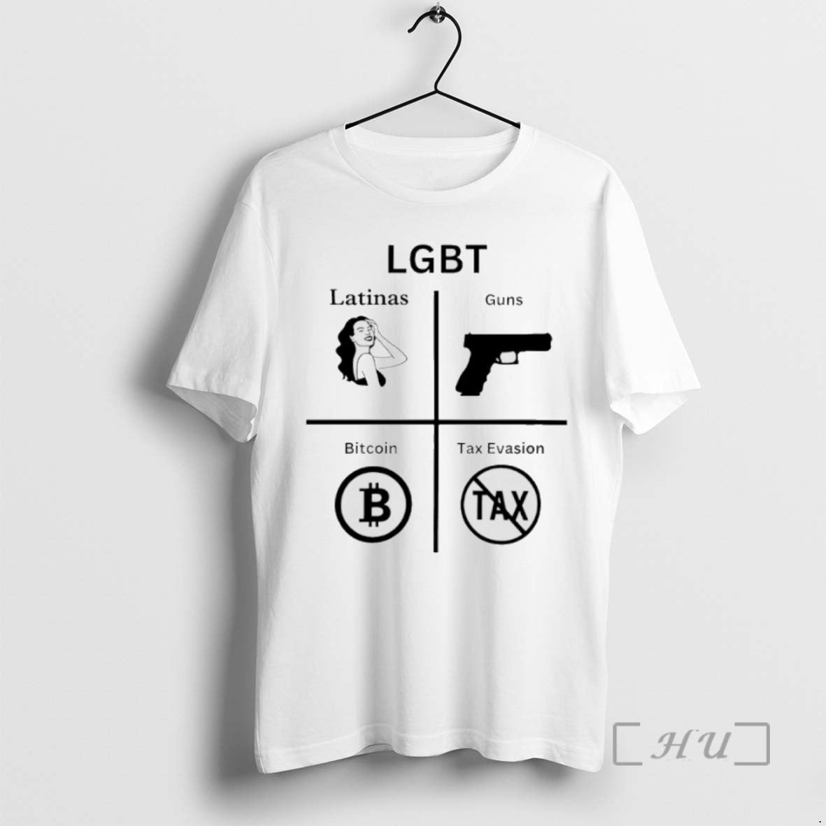 Limited Edition Lgbt Latinas Guns Bitcoin And Tax Evasion Tee Shirt Sweater