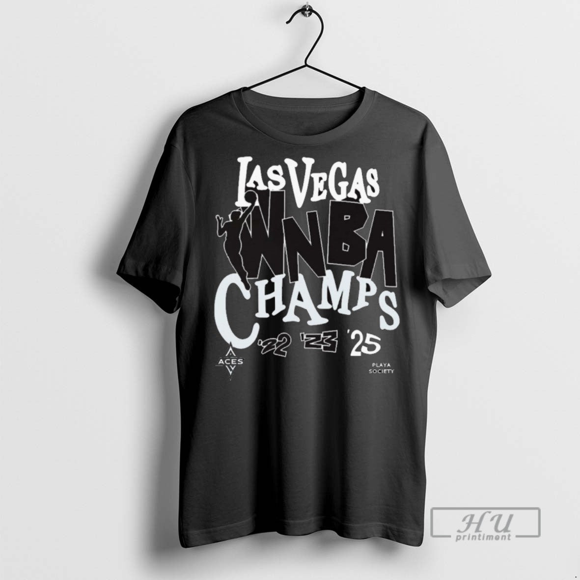 Limited Edition Las Vegas Aces Basketball 2025 Wnba Finals Champions Playa Society Graphic