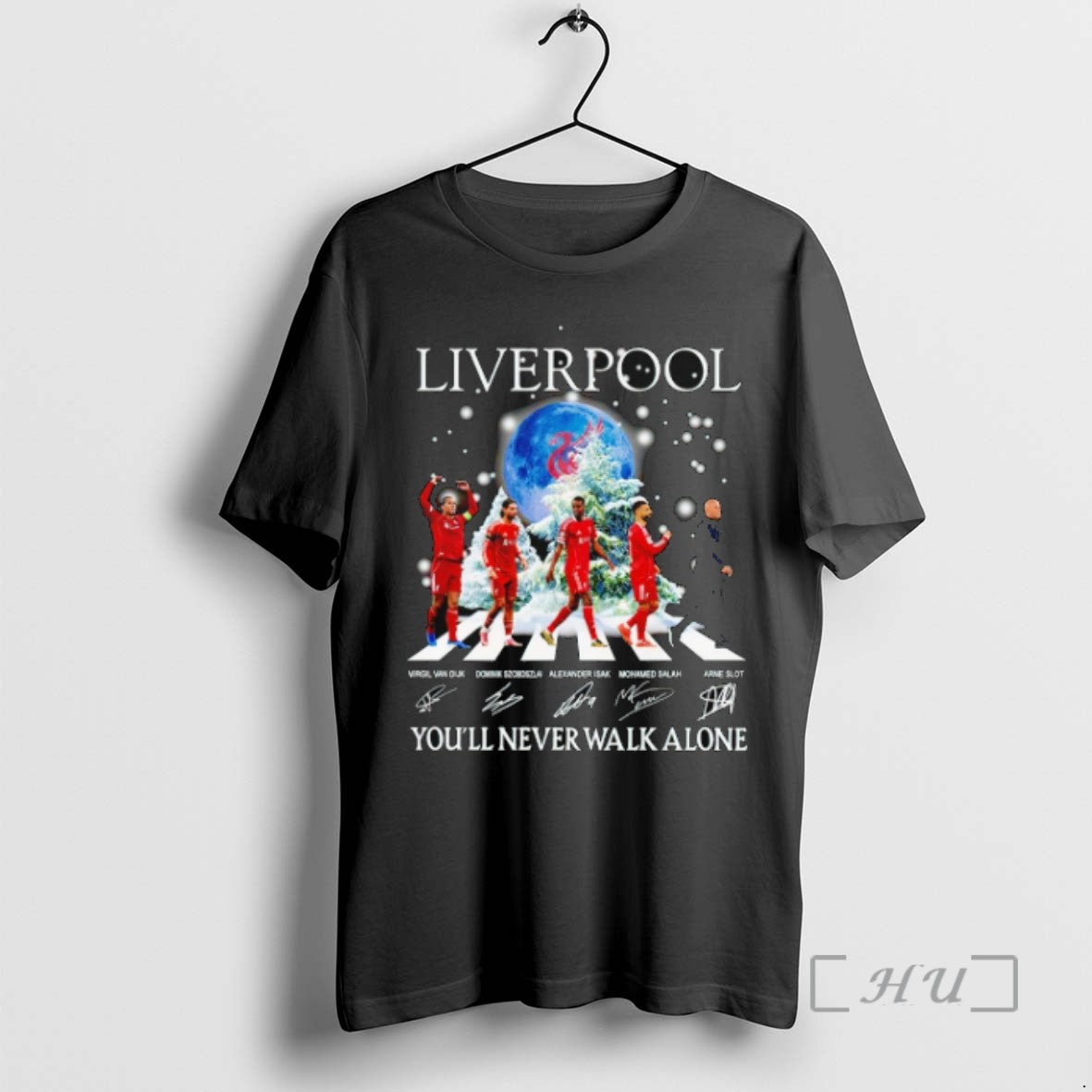 Limited Edition Liverpool Fc Youll Never Walk Alone Signature Abbey Road Tee Shirt Sweater