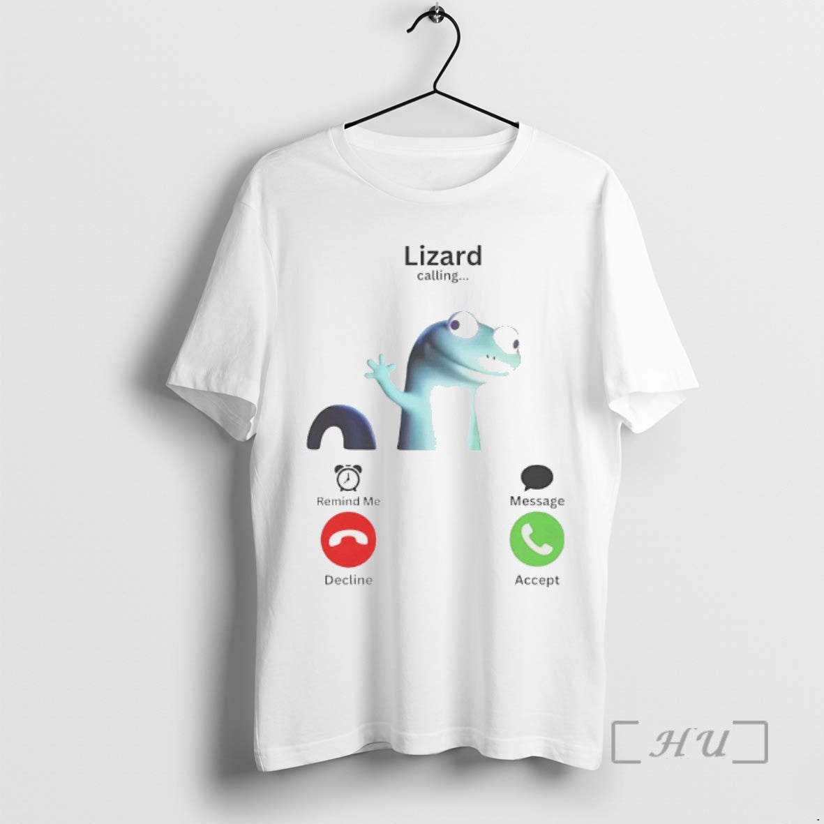 Limited Edition Lizard Remind Me Message Decline Accept Tee Shirt Sweater