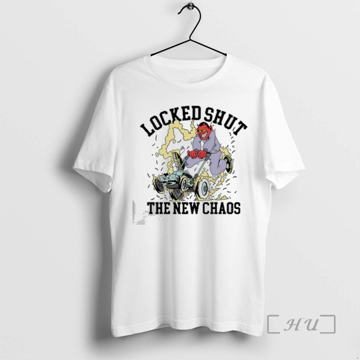 Limited Edition Locked Shut The New Chaos Mower Tee Shirt Sweater