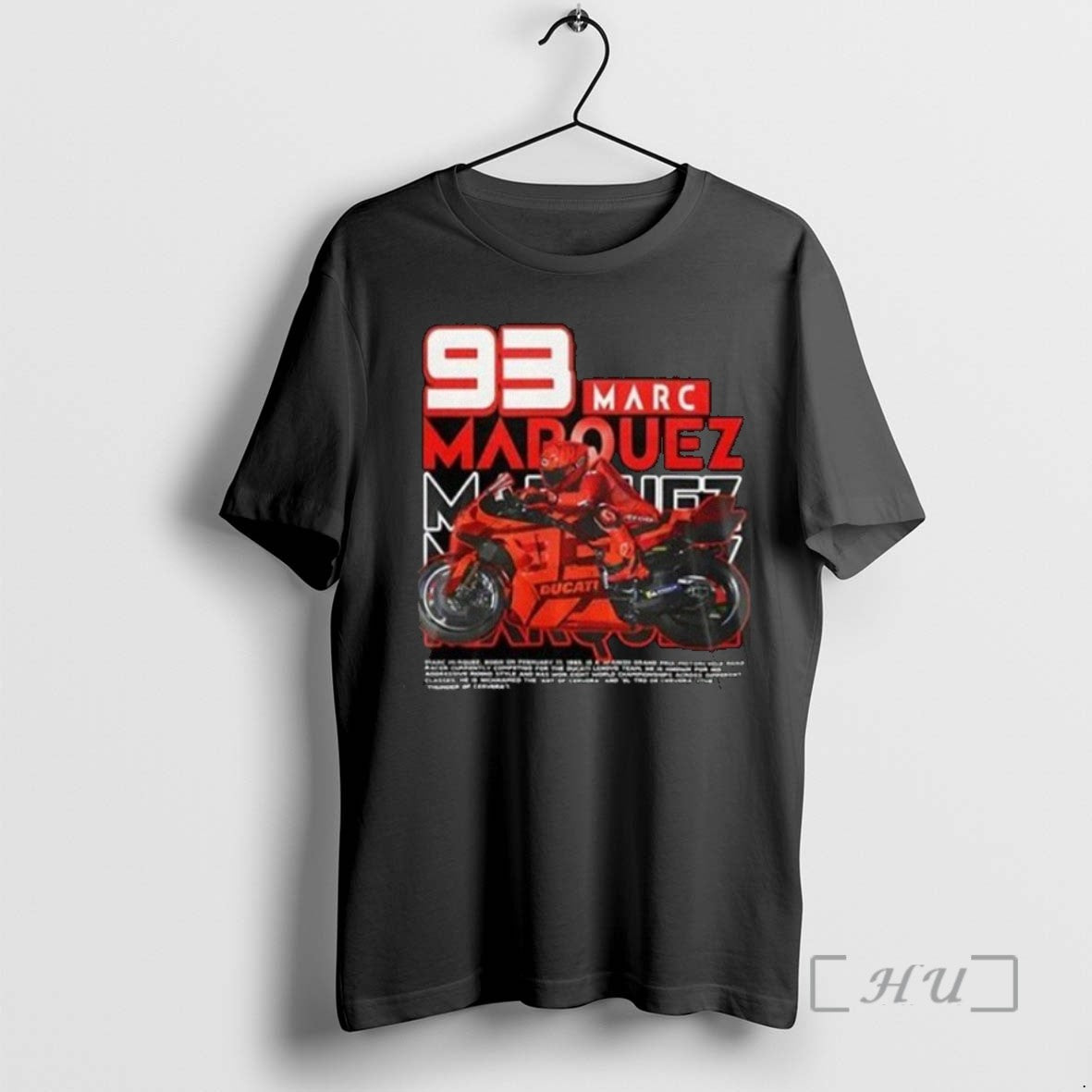 Limited Edition Marc Marquez Ducati Lenovo Team Tee Shirt Sweater