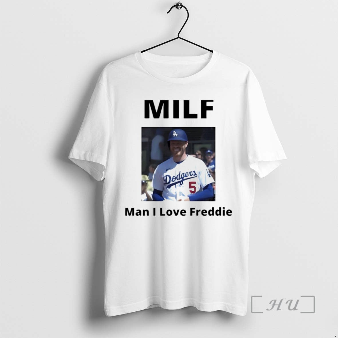 Limited Edition Milf Man I Love Freddie Freeman Los Angeles Dodgers Tee Shirt Sweater