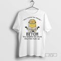 Limited Edition Minions Yoga You Curse Too Much Bitch You Breathe To Much Shut The