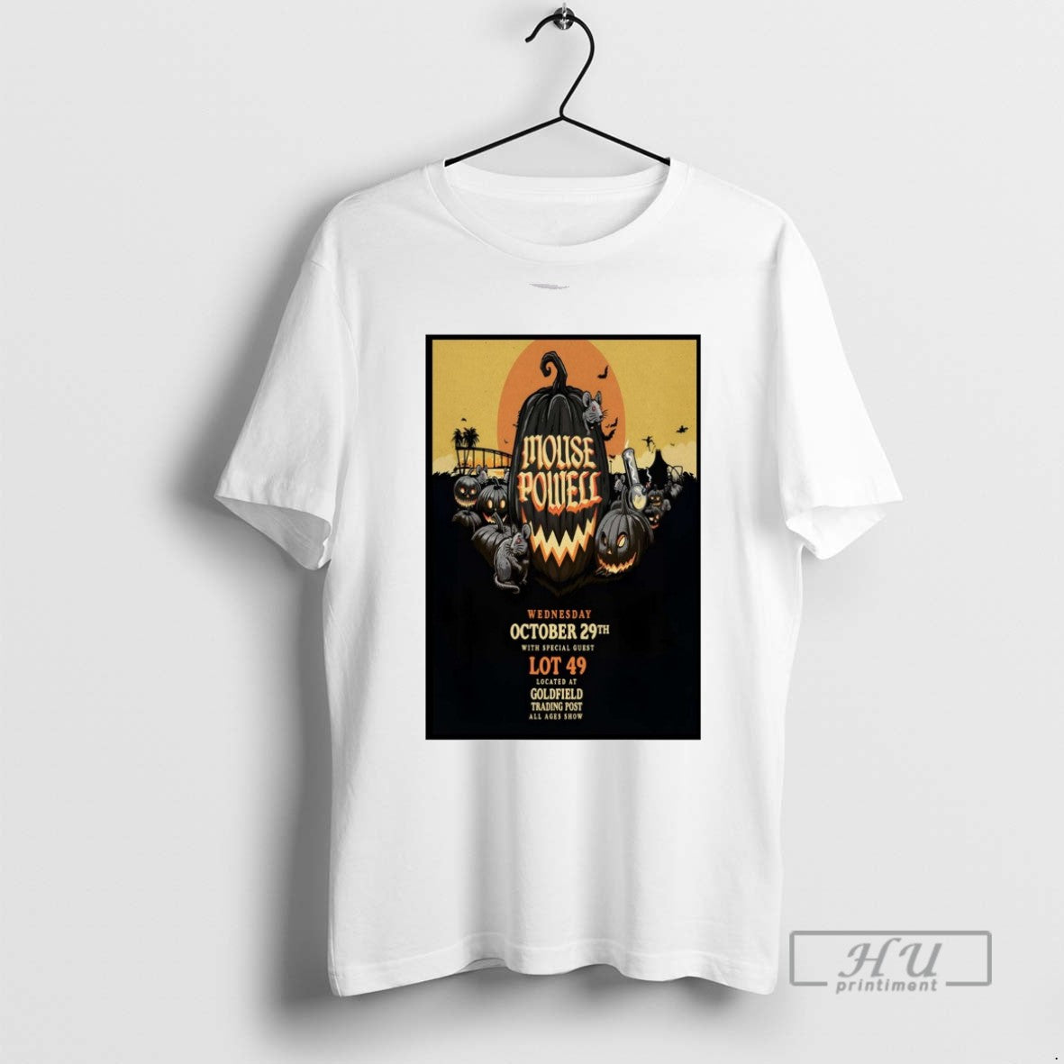 Limited Edition Mouse Powell October 29 2025 Sacramento Tour At Goldfield Trading Post T Graphic