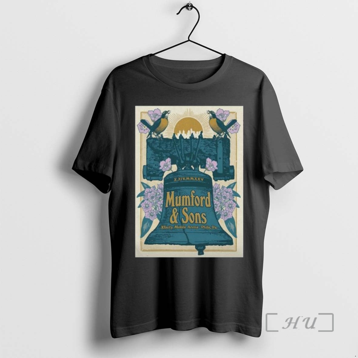 Limited Edition Mumford And Sons October 14 2025 Philadelphia Pa Long Sleve Tee Shirt Sweater