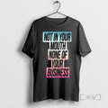 Limited Edition Not In Your Mouth None Of Your Business Trans Flag 2025