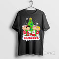 Limited Edition Peanuts Characters X Nebraska Cornhuskers Chrismas Tee Shirt Sweater