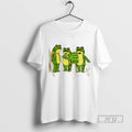 Limited Edition Portland Frog Brigade Oregon Frogs Together Strong Protest Ice Graphic Tee Shirt