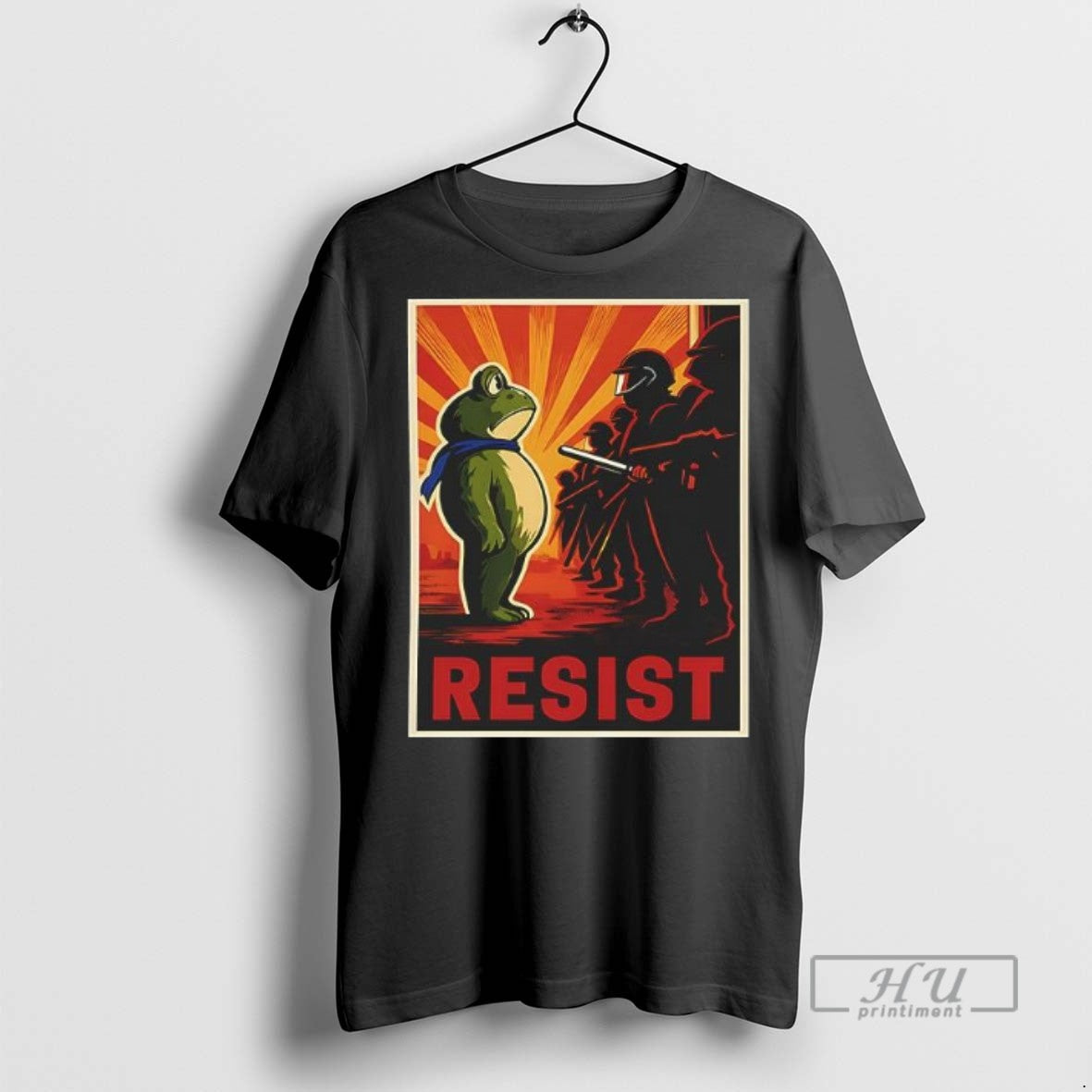 Limited Edition Portland Frog Protest Resist Vintage Graphic Tee Shirt Sweatshirt Hoodies