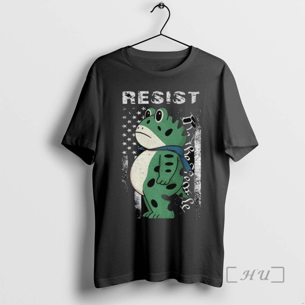 Limited Edition Portland Frog We The People Protest Patriotic America Flag Tee Shirt Sweater