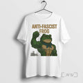 Limited Edition Portland Frog Anti Fascist Frog Tee Shirt Sweater
