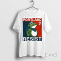 Limited Edition Portland Frog Protest Resist 86 47 Tee Shirt Sweater