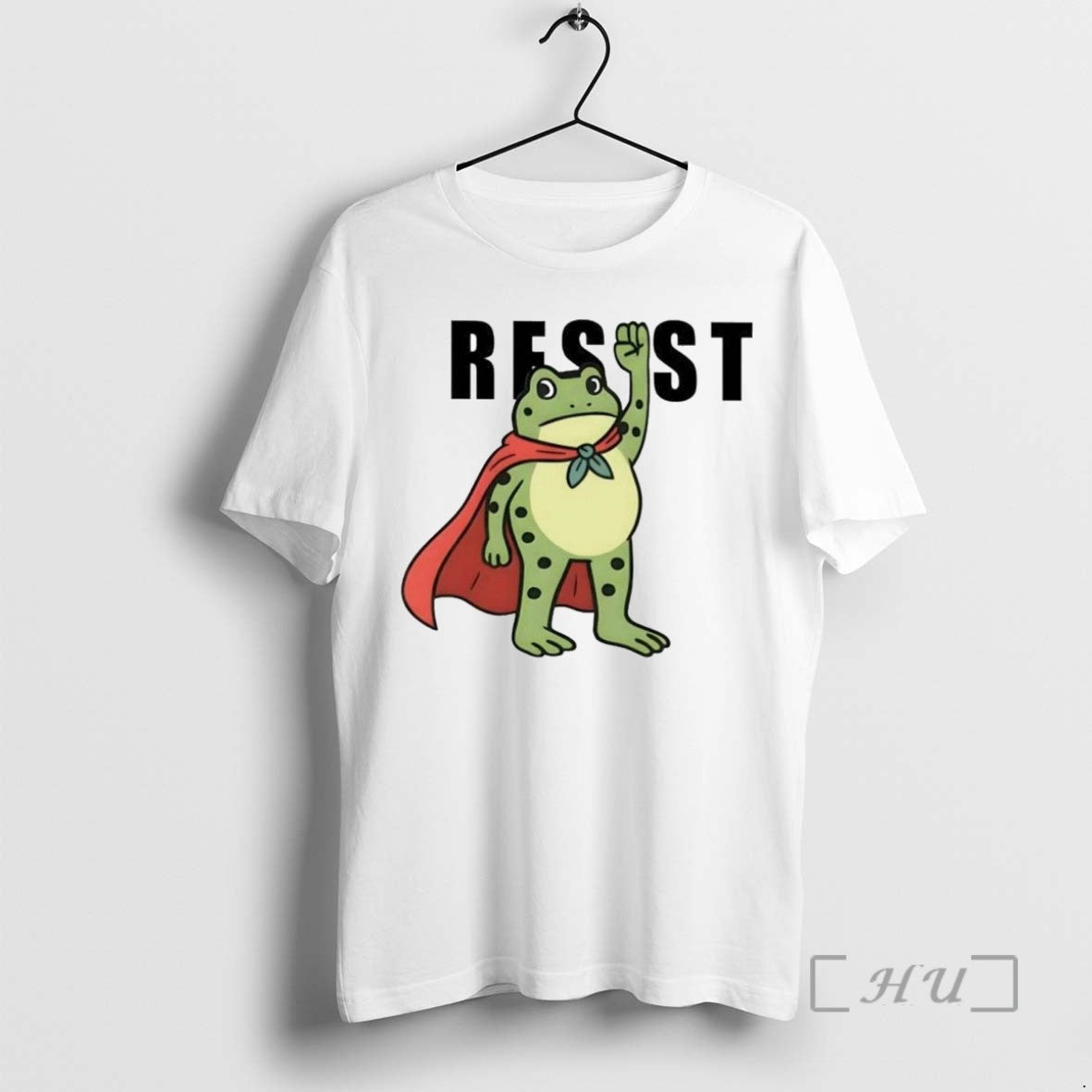 Limited Edition Portland Frog Red Cape Hero Resist Tee Shirt Sweater
