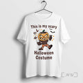 Limited Edition Pumpkin This Is My Scary Halloween Costume Tee Shirt Sweater