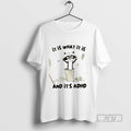 Limited Edition Raccoon It Is What It Is And Its Adhd Graphic Tee Shirt