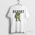 Limited Edition Resist Portland Frog Ornaments Tee Shirt Sweater