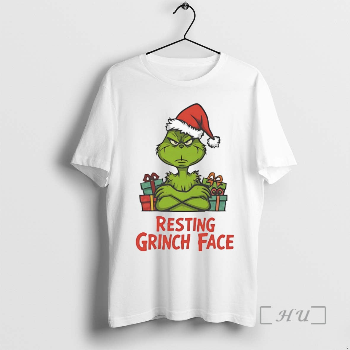 Limited Edition Resting Grinch Face Tee Shirt Sweater