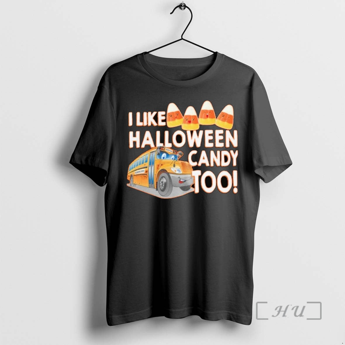 Limited Edition School Bus I Like Halloween Candy Too Tee Shirt Sweater