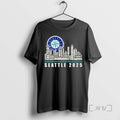 Limited Edition Seattle Mariners Signatures Skycity 2025 Tee Shirt Sweater