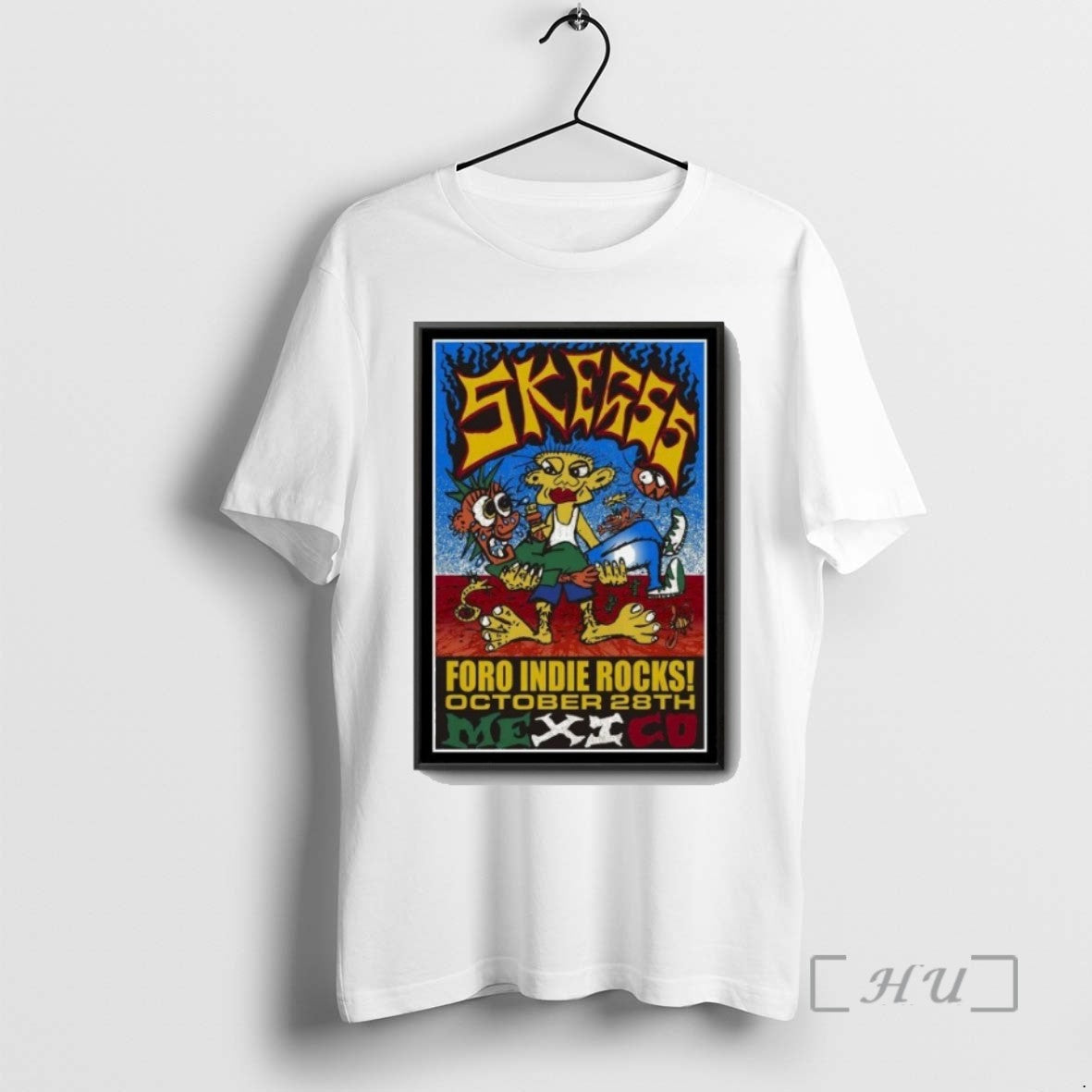 Limited Edition Skegss Foro Indie Rock In Mexico October 28 2025 Tee Shirt Sweater