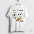 Limited Edition Soft As Tissue Michigan Wolverines Tee Shirt Sweater