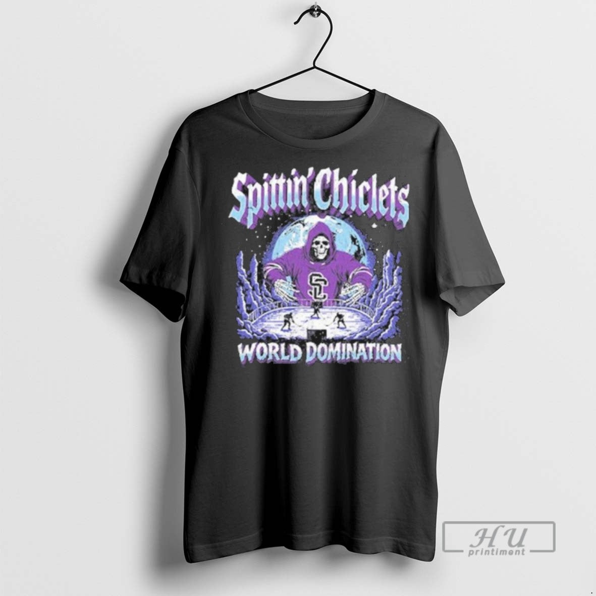 Limited Edition Spittin Chiclets World Domination Graphic Tee Shirt Sweatshirt Hoodies