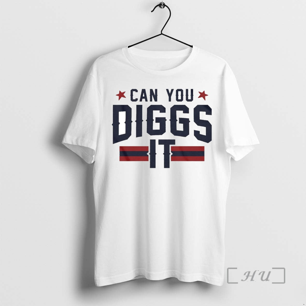 Limited Edition Stefon Diggs Can You Diggs It Patriots Tee Shirt Sweater