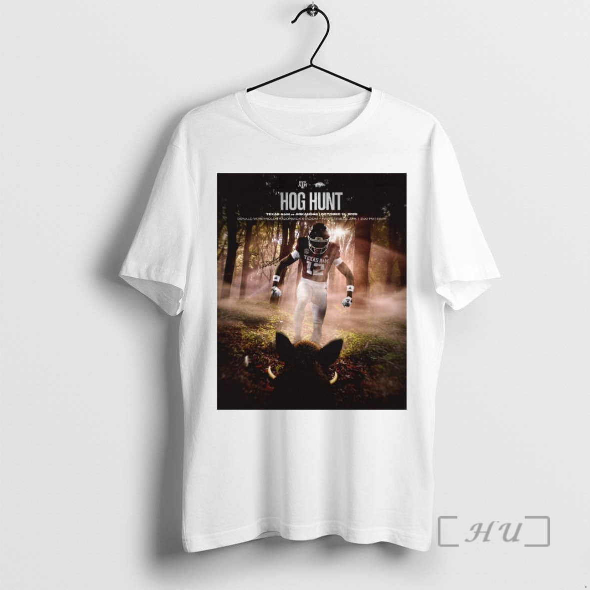 Limited Edition Texas Am At Arkansas Hog Hunt October 18 2025 Donald W