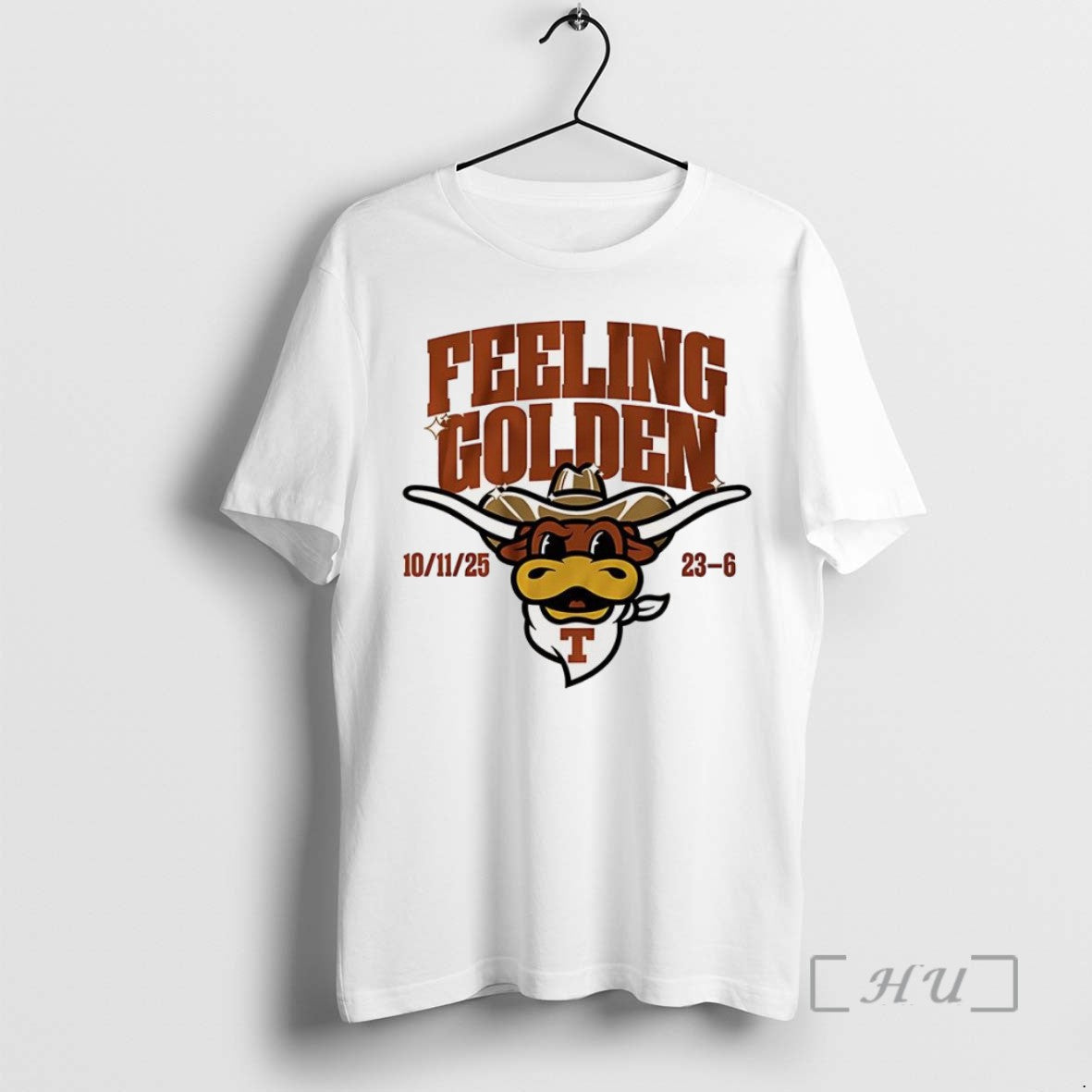 Limited Edition Texas Longhorns Football Feeling Golden 2025 Mascot Tee Shirt Sweater