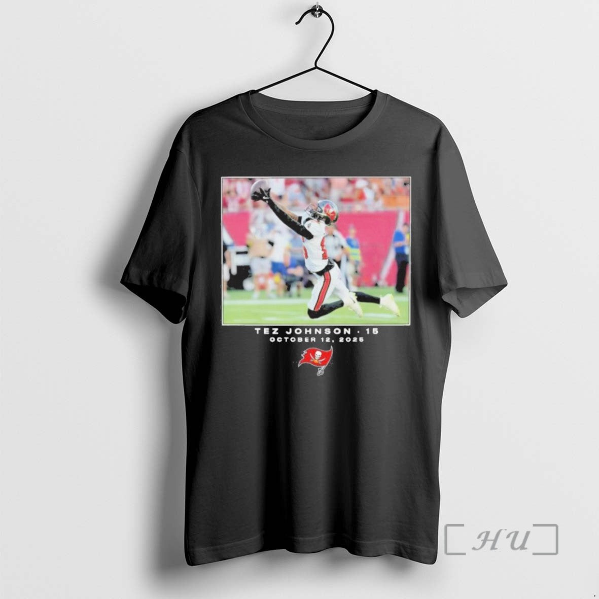 Limited Edition Tez Johnson Flash Features Week 6 Tampa Bay Football Tee Shirt Sweater