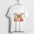 Limited Edition Thanksgiving Leopard Bow Coquette Tee Shirt Sweater